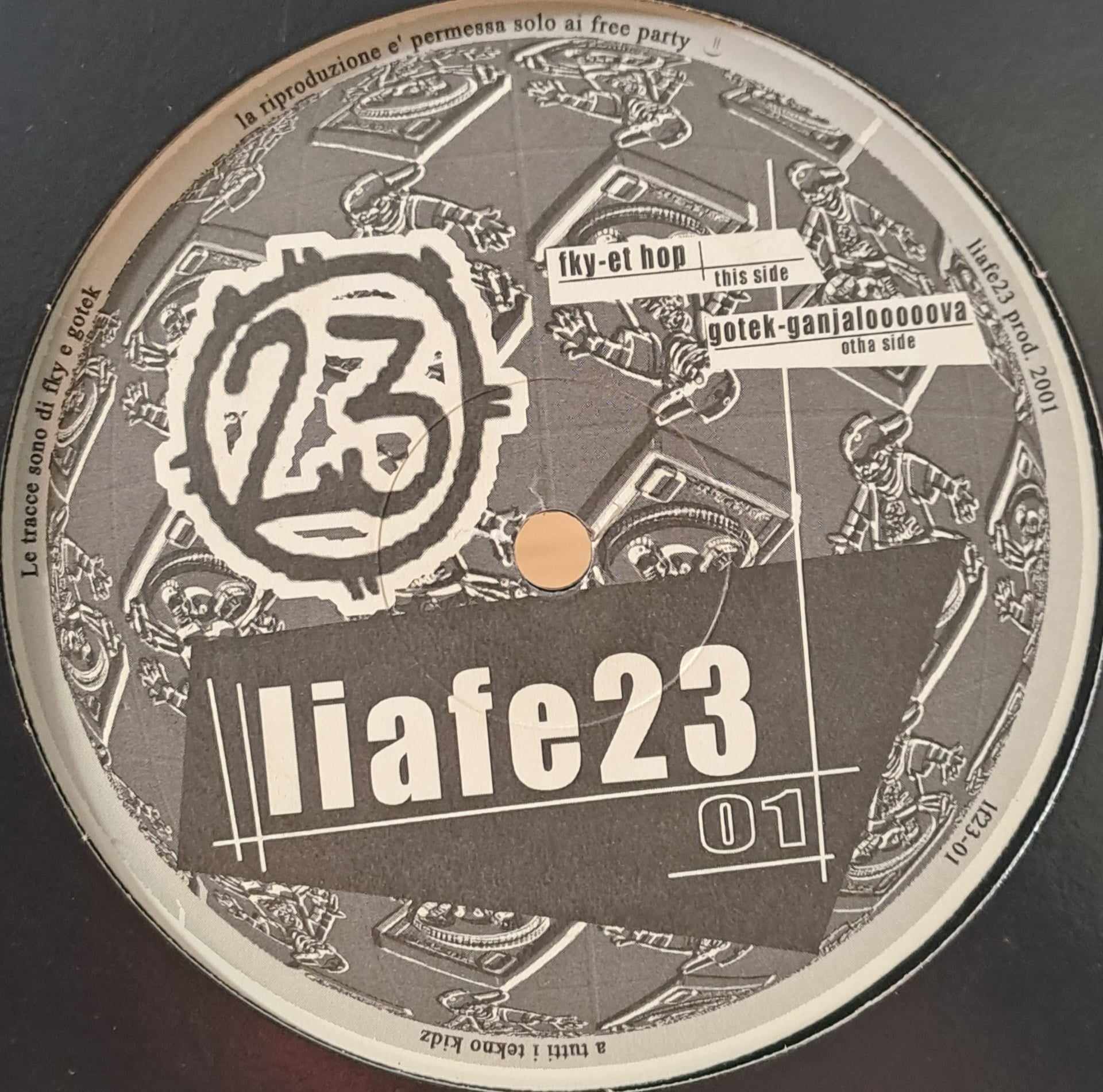 Liafe 23 01 - vinyle freetekno